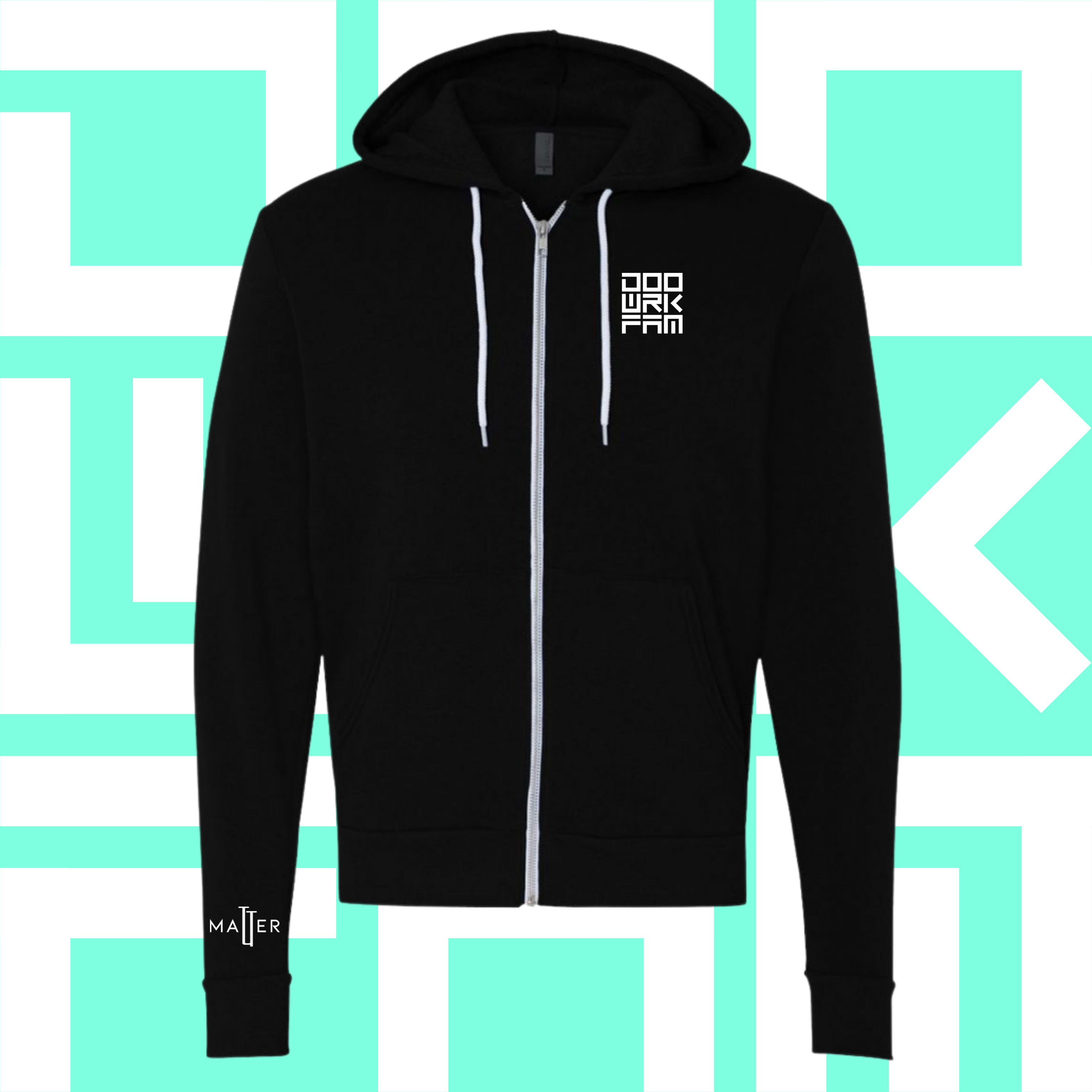 DWF - Adult DOOWRKFAM Fleece Full-Zip Hoodie