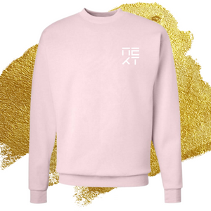 PINK - Adult NEXT Light Pink Lightweight Crewneck