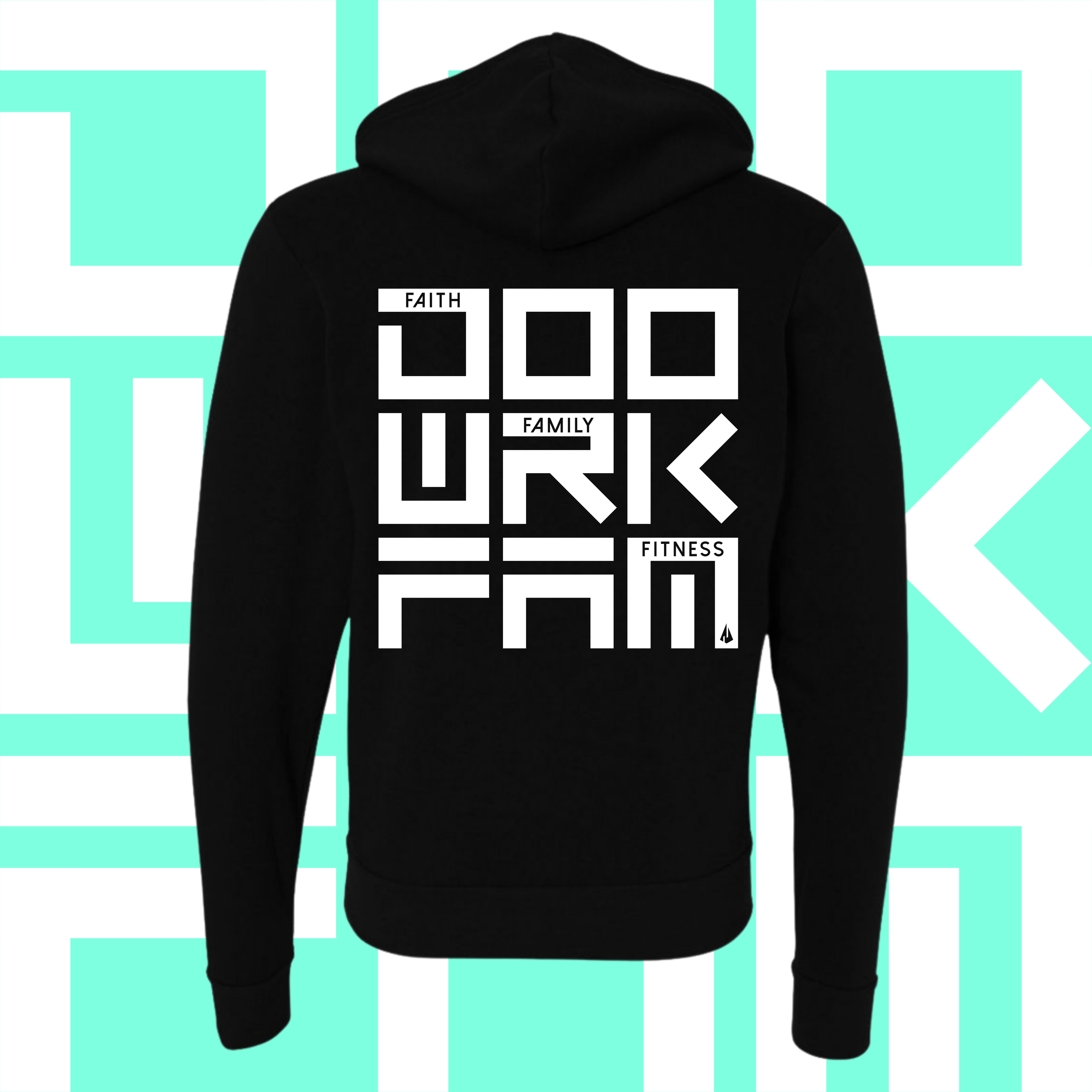 DWF - Adult DOOWRKFAM Fleece Full-Zip Hoodie