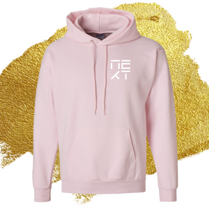 PINK - Adult NEXT Light Pink Hooded Sweatshirt