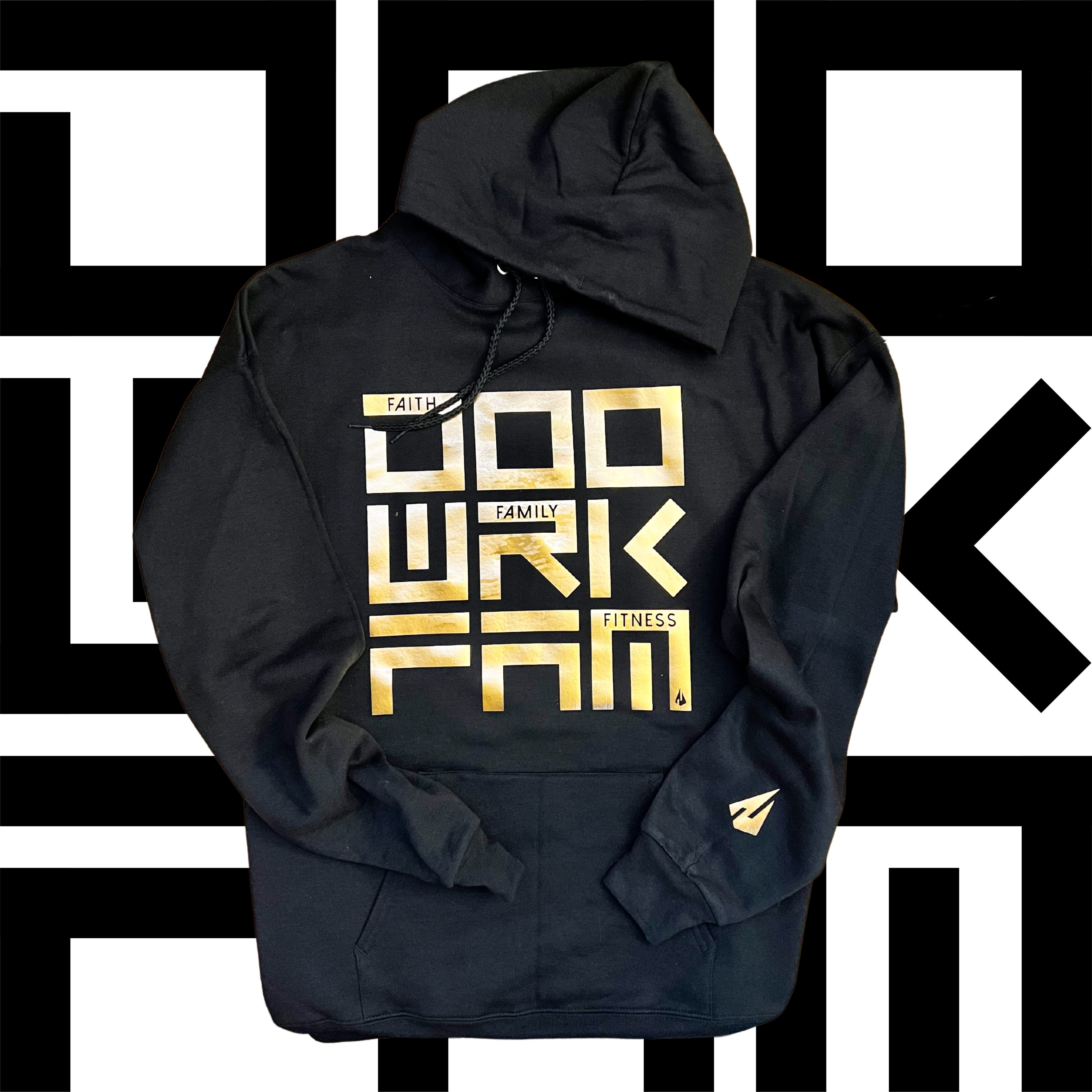 DWF - Adult DOOWRKFAM GOLD Hooded Sweatshirt